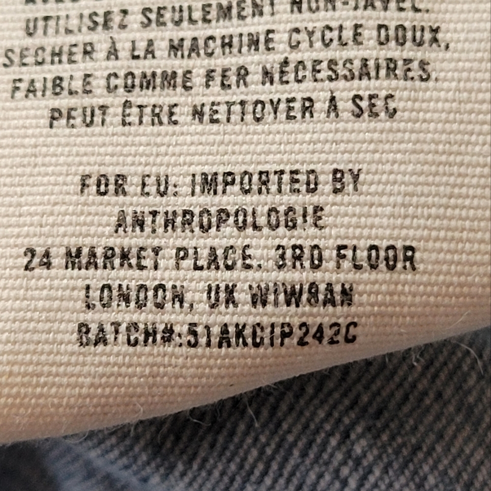 Pilcro and the Letterpress (Anthropologie) Jean shorts - Picture 7 of 12